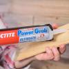imageLoctite Power Grab Ultimate Crystal Clear Construction Adhesive 27 fl oz Tube 6 Pack  Versatile Construction Glue for Glass Wood Metal ampamp More6 Pack