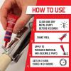 imageLoctite Threadlocker Blue 242  Removable Thread Lock Glue for Nuts Bolts ampamp Fasteners Medium Strength Screw Glue to Prevent Loosening ampamp Corrosion  6 ml 1 Pack1 Pack